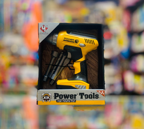 اسباب بازی دریل باتری خور مدل power tools برند YUE QIANG