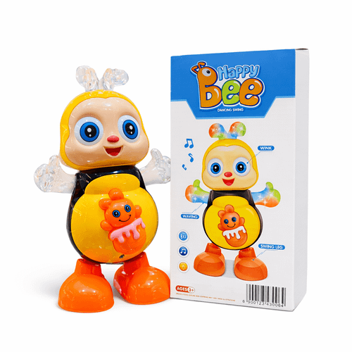 اسباببازی زنبور موزیکال چراغدار رقصان مدل Happy Bee